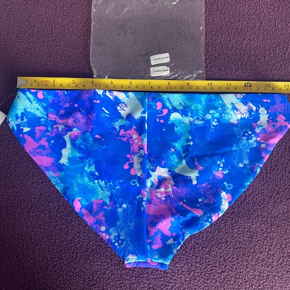 Fused Hawaii Hapuna bikini bottom medium Purple Rain - Picture 2 of 13